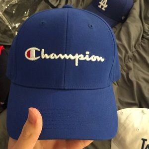 Blue champion dad hat